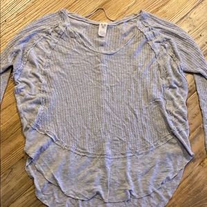 Free People thermal v neck